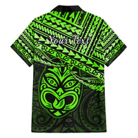 Personalised Matariki New Zealand Hawaiian Shirt Maori New Year Tiki Green Version LT14 - Polynesian Pride