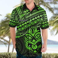 Personalised Matariki New Zealand Hawaiian Shirt Maori New Year Tiki Green Version LT14 - Polynesian Pride