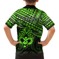 Personalised Matariki New Zealand Hawaiian Shirt Maori New Year Tiki Green Version LT14 - Polynesian Pride