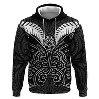 Kia Kaha Te Reo Maori Hoodie Aotearoa Hei Tiki With Hongi