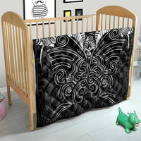 Kia Kaha Te Reo Maori Quilt Aotearoa Hei Tiki With Hongi LT14 - Polynesian Pride
