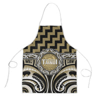 Aotearoa Waikato Tainui Apron Maori Iwi Poutama Puhoro Tattoo LT14 Old Yellow - Polynesian Pride