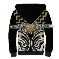 Aotearoa Waikato Tainui Personalised Sherpa Hoodie Maori Iwi Poutama Puhoro Tattoo LT14 - Polynesian Pride