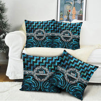 Aotearoa Ngati Kahungunu Pillow Cover Maori Iwi Poutama Puhoro Tattoo LT14 - Polynesian Pride