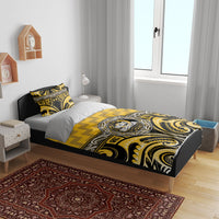 Aotearoa Ngati Whatua Bedding Set Maori Iwi Poutama Puhoro Tattoo LT14 - Polynesian Pride