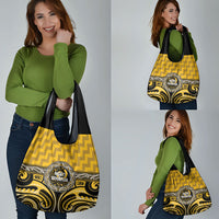 Aotearoa Ngati Whatua Grocery Bag Maori Iwi Poutama Puhoro Tattoo LT14 - Polynesian Pride
