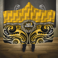 Aotearoa Ngati Whatua Hooded Blanket Maori Iwi Poutama Puhoro Tattoo LT14 - Polynesian Pride