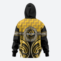 Aotearoa Ngati Whatua Personalised Hoodie Maori Iwi Poutama Puhoro Tattoo LT14 - Polynesian Pride