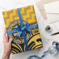 Aotearoa Ngati Whatua Wrapping Paper Maori Iwi Poutama Puhoro Tattoo LT14 - Polynesian Pride