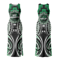 Aotearoa Ngati Maniapoto Personalised Couples Matching Tank Maxi Dress and Hawaiian Shirt Maori Iwi Poutama Puhoro Tattoo LT14 - Polynesian Pride