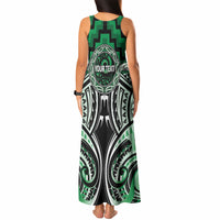 Aotearoa Ngati Maniapoto Personalised Tank Maxi Dress Maori Iwi Poutama Puhoro Tattoo LT14 - Polynesian Pride