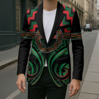 Aotearoa Ngai Tuhoe Personalised Blazer Maori Iwi Poutama Puhoro Tattoo LT14 - Polynesian Pride