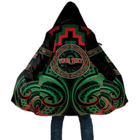 Aotearoa Ngai Tuhoe Personalised Cloak Maori Iwi Poutama Puhoro Tattoo LT14 Unisex Green - Polynesian Pride