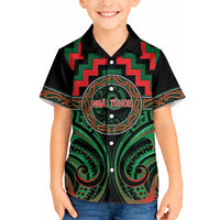 Aotearoa Ngai Tuhoe Personalised Hawaiian Shirt Maori Iwi Poutama Puhoro Tattoo LT14 - Polynesian Pride