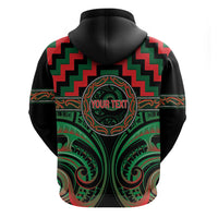 Aotearoa Ngai Tuhoe Personalised Hoodie Maori Iwi Poutama Puhoro Tattoo LT14 - Polynesian Pride