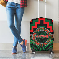 Aotearoa Ngai Tuhoe Luggage Cover Maori Iwi Poutama Puhoro Tattoo LT14 - Polynesian Pride