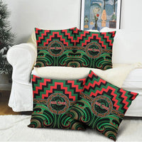 Aotearoa Ngai Tuhoe Pillow Cover Maori Iwi Poutama Puhoro Tattoo LT14 - Polynesian Pride