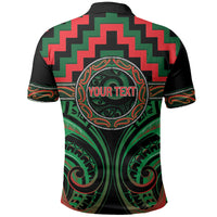 Aotearoa Ngai Tuhoe Personalised Polo Shirt Maori Iwi Poutama Puhoro Tattoo LT14 - Polynesian Pride