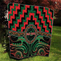 Aotearoa Ngai Tuhoe Quilt Maori Iwi Poutama Puhoro Tattoo LT14 - Polynesian Pride
