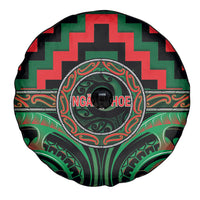 Aotearoa Ngai Tuhoe Spare Tire Cover Maori Iwi Poutama Puhoro Tattoo LT14 - Polynesian Pride