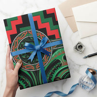 Aotearoa Ngai Tuhoe Wrapping Paper Maori Iwi Poutama Puhoro Tattoo LT14 - Polynesian Pride
