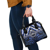 Aotearoa Ngati Tuwharetoa Shoulder Handbag Maori Iwi Poutama Puhoro Tattoo LT14 - Polynesian Pride