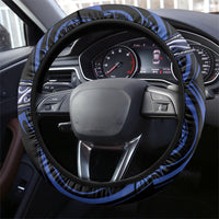 Aotearoa Ngati Tuwharetoa Steering Wheel Cover Maori Iwi Poutama Puhoro Tattoo LT14 - Polynesian Pride