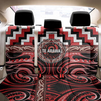 Aotearoa Te Arawa Back Car Seat Cover Maori Iwi Poutama Puhoro Tattoo LT14 - Polynesian Pride