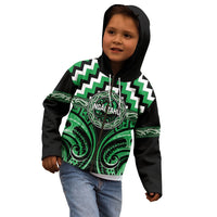 Aotearoa Ngai Tahu Personalised Kid Hoodie Maori Iwi Poutama Puhoro Tattoo LT14 - Polynesian Pride