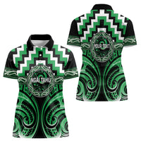 Aotearoa Ngai Tahu Personalised Women Polo Shirt Maori Iwi Poutama Puhoro Tattoo LT14 - Polynesian Pride