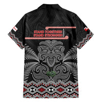 Aotearoa Toitu Te Tiriti Family Matching Tank Maxi Dress and Hawaiian Shirt Stand Together! Stand Stronger! - NZ Tiki