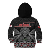 Aotearoa Toitu Te Tiriti Kid Hoodie Stand Together! Stand Stronger! - NZ Tiki LT14 - Polynesian Pride