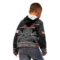 Aotearoa Toitu Te Tiriti Kid Hoodie Stand Together! Stand Stronger! - NZ Tiki LT14 - Polynesian Pride