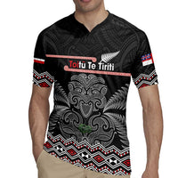 Aotearoa Toitu Te Tiriti Rugby Jersey Stand Together! Stand Stronger! - NZ Tiki