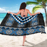 Blue Taniko Aotearoa Sarong Niho Taniwha Mix Poutama LT14