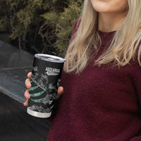 Custom New Zealand Silver Fern Rugby Tumbler Cup Aotearoa Kiwi Maori Pattern LT14 - Polynesian Pride