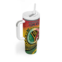 Vanuatu Tumbler With Handle Yumi 45th Hapi Independens Dei - Reggae Version LT14