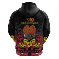 Papua New Guinea Independence Day Hoodie PNG Bird of Paradise 50th Anniversary LT14