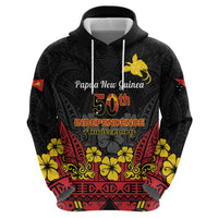 Papua New Guinea Independence Day Hoodie PNG Bird of Paradise 50th Anniversary LT14