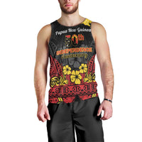 Papua New Guinea Independence Day Men Tank Top PNG Bird of Paradise 50th Anniversary LT14