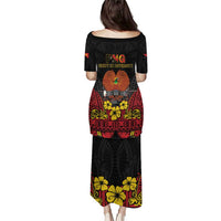 Papua New Guinea Independence Day Puletasi PNG Bird of Paradise 50th Anniversary LT14