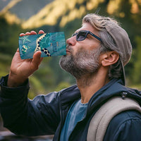 World Sea Turtle Day Polynesia 4 in 1 Can Cooler Tumbler Go With The Flow