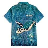 World Sea Turtle Day Polynesia Hawaiian Shirt Go With The Flow