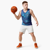 Kuri New Zealand Matariki Basketball Jersey Aotearoa Dog Waka Maori New Year Galaxy Vibes