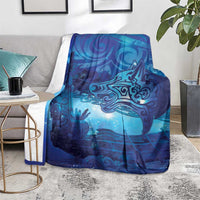 Kuri New Zealand Matariki Blanket Aotearoa Dog Waka Maori New Year Galaxy Vibes