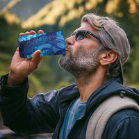 Kuri New Zealand Matariki 4 in 1 Can Cooler Tumbler Aotearoa Dog Waka Maori New Year Galaxy Vibes