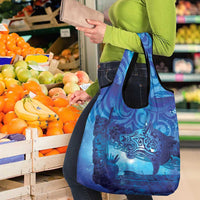 Kuri New Zealand Matariki Grocery Bag Aotearoa Dog Waka Maori New Year Galaxy Vibes