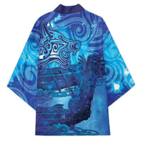 Kuri New Zealand Matariki Kimono Aotearoa Dog Waka Maori New Year Galaxy Vibes