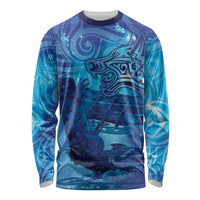 Kuri New Zealand Matariki Long Sleeve Shirt Aotearoa Dog Waka Maori New Year Galaxy Vibes