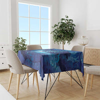 Kuri New Zealand Matariki Tablecloth Aotearoa Dog Waka Maori New Year Galaxy Vibes